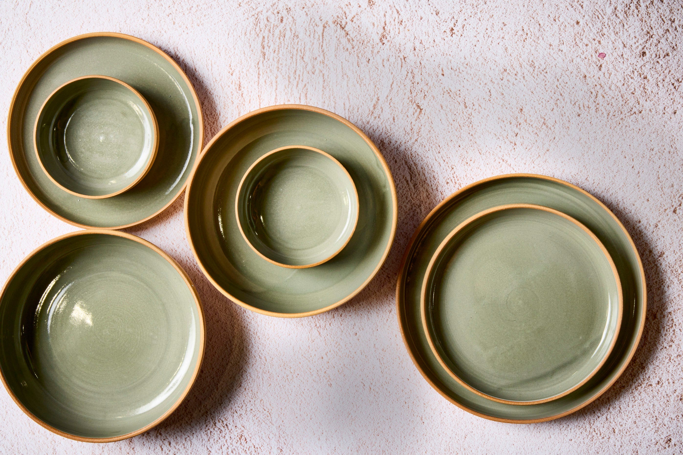 Warm Brown Stoneware